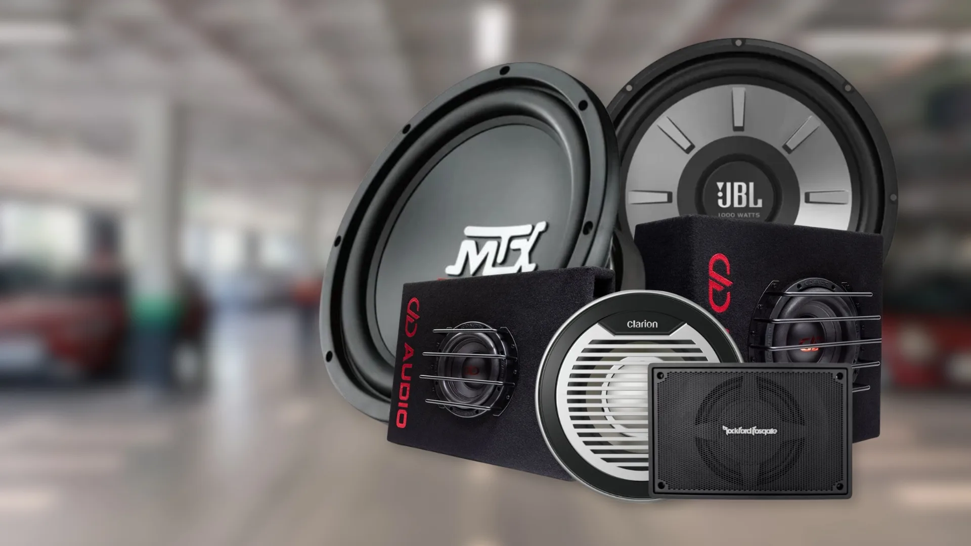 Branded Audio Car Speakers